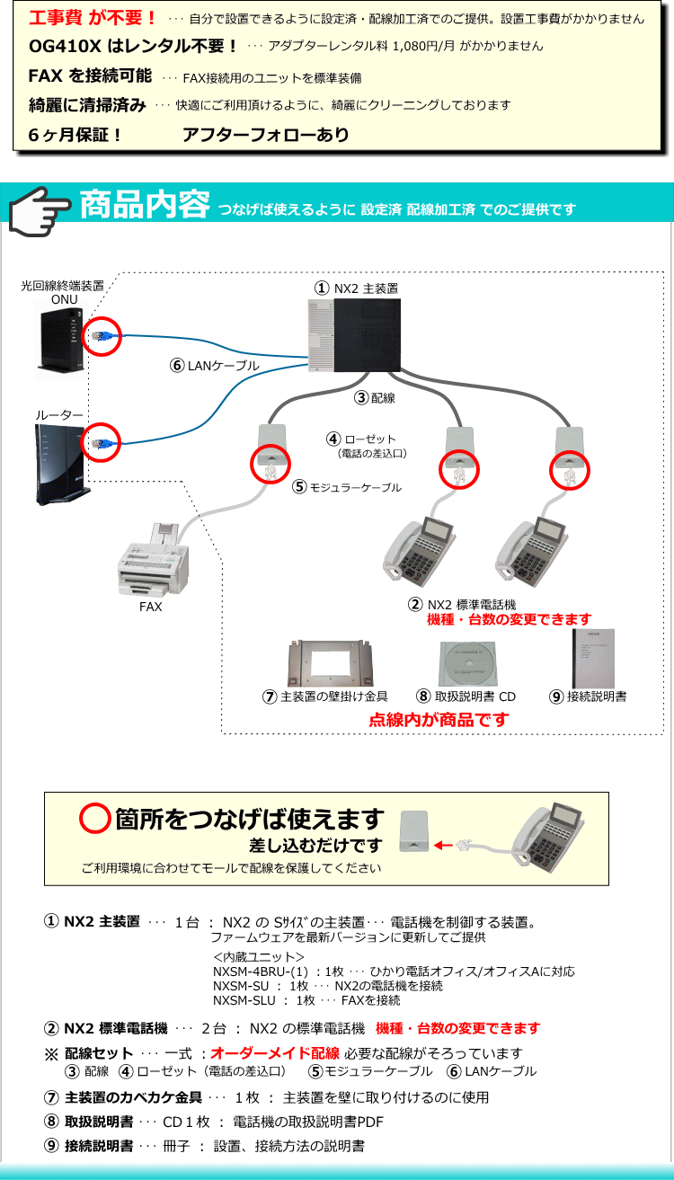 綺麗 NTT ビジネスフォン NXⅡ 電話機２台 ☆ 設定済 オーダーメイド配線 ☆ NX2 ひかり電話オフィス に対応 ☆ αN1 N1  の１世代前の機種 綺麗 NTT ビジネスフォン NXⅡ 電話機２台 ☆ 設定済 オーダーメイド配線 ☆ NX2 ひかり電話オフィス に対応 ☆ αN1  N1 の１世代前 ...